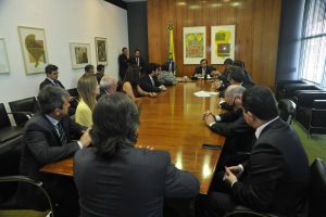 Reunião Frentas com o presidente da Câmara