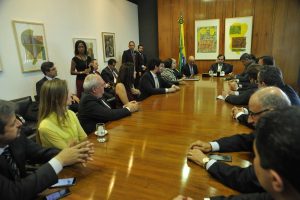 Reunião Frentas com o presidente da Câmara