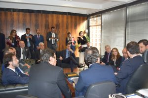 Reunião Frentas com senador Rodrigo Pacheco